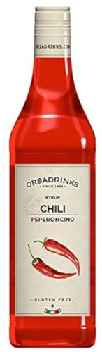 ODK Jarabe de chili 750 ml – jarabe de cóctel aromatizado en una botella exprimida