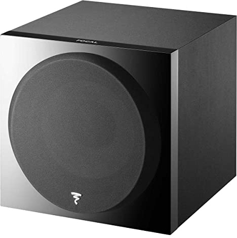 Focal Sub 1000 F Caisson de basse compact amplifié et scellé Noir
