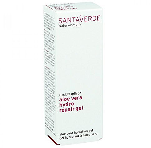 Santaverde hydro repair gel 30ml | Feuchtigkeitsspendendes Gel mit Aloe Vera & Holunderblütenextrakt | Für erfrischte Haut