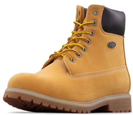 Lugz Men's Convoy Classic 6-inch Chukka Boot, Golden Wheat/Bark/Tan/Gum, 11 M