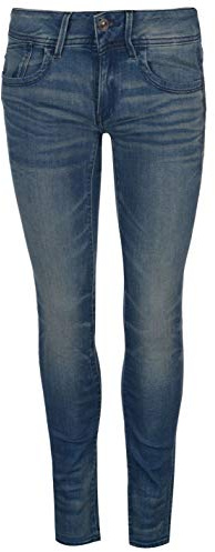G-STAR RAW kvinnors Lynn mitt midja skinny jeans