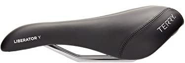 Terry Liberator Y Bike Saddle - Mountain Bicycle Seat for Men - Flexible & Comfortable, Black Dura-Tek Cover