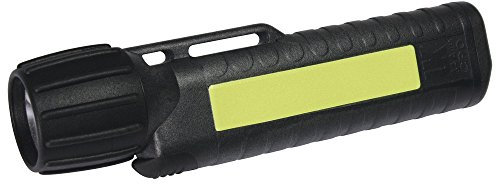 UK Lights Helmlampe 4AA eLED Cpo, nachleuchtendem Streifen, ES/Frontschalter, schwarz 14444N