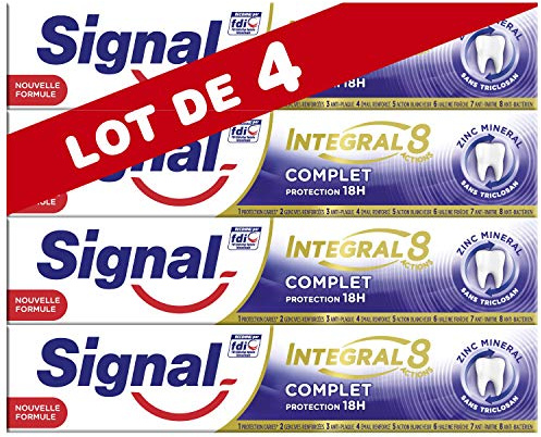 Signal Zahnpasta Integral 8 Complet (4 x 75 ml)