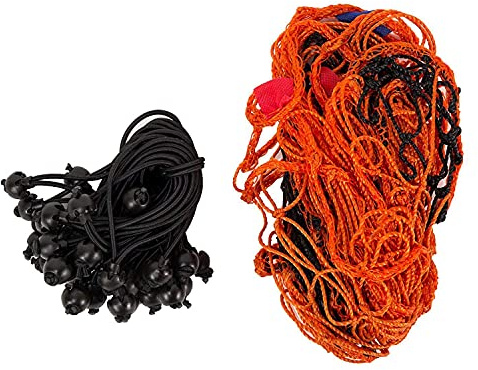 Franklin Sports Ersatz-Rückprallnetz für Fußball-Rebounder, Ersatznetz für Fußball-Rebounders + Turnschuhe, Bungee-Seile im Lieferumfang enthalten, 1,2 x 1,8 m Fußnetz