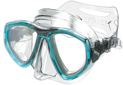 SEAC One, Máscara para Buceo, Pesca submarina y esnórquel, Lentes reemplazables