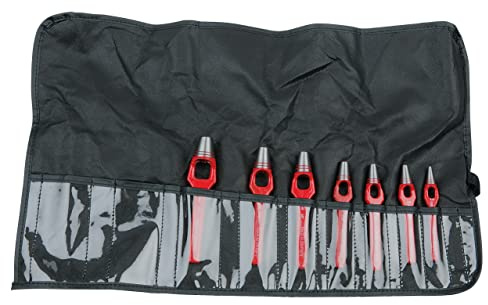KS Tools 129.2102 Henkellocheisen-Satz, 7-tlg.