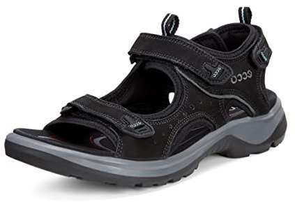 ECCO Damen Offroad Sandalen, Schwarz, 41 EU