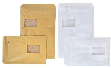 100 x aroFol Poly Luftpolstertasche Typ D || Gr.4 || 180x265 mm