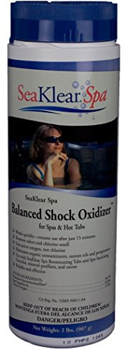 SeaKlear Spa Balanced Shock Oxidizer for Spas & Hot Tubs, 2 lb