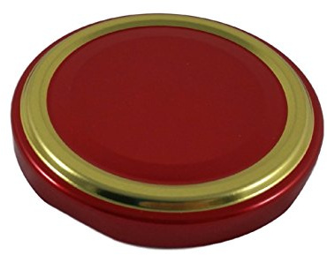 TimboGlass Capsule Tappi coperchi Twist-off 63 mm conf 100 Pezzi per vasetti e barattoli in Vetro