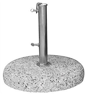 BASE DI APPOGGIO SUPPORTO TONDO PER OMBRELLONE Ø 55CM GIARDINO PISCINA 35KG
