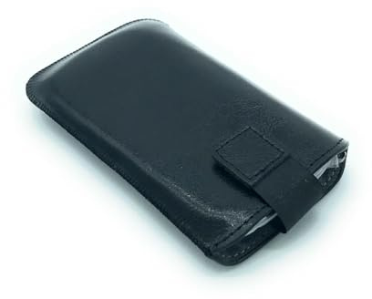 Handy Tasche schwarz für Nokia 235 4G (2024) / Nokia 3210 4G -Schutz Hülle Etui Gürteltasche Slim Case Sleeve