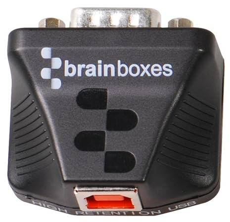 Brainboxes RS232 1 Ultra USB a Puerto Serial Adapter
