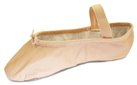 (S0209) Bloch Arise Leder Ballettschuh Rosa EU 28 C UK 10 C