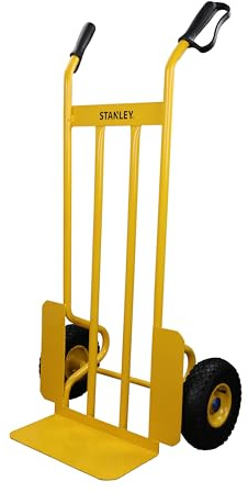 Stanley Sackkarre SWTD-HT526 - Max. 300KG - Stahl - 47 x 62 x 114 CM - Anti-Rutsch-Griffe - Gelb