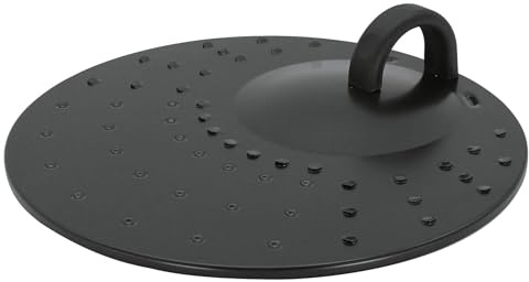 Krüger Pfannenspritzschutz Tokio Ø 31 cm | Für Pfannen & Töpfe 20–28 cm | Reduziert Fett- & Ölspritzer | Für Pfannen und Töpfe | Passend für 20–28 cm | Spülmaschinengeeignet