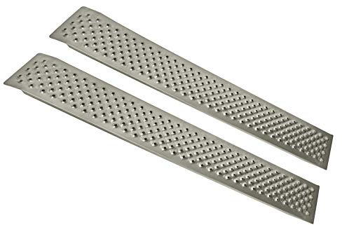 Alu Auffahrrampe Verladerampe Rampe Auffahrschiene Nutzbreite 22,5 / Länge 150 cm gerade 2 STK. für 360 kg
