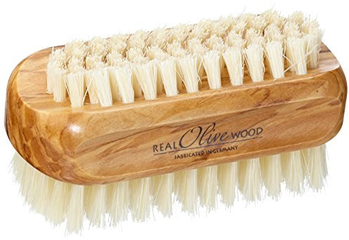 Croll & Denecke 20249 Nagelbürste aus hochwertigem Olivenholz