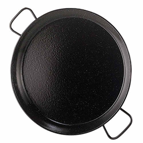 Garcima 5020670 Paellera Valenciana Esmaltada 25 personas/ 70 cm, Acero