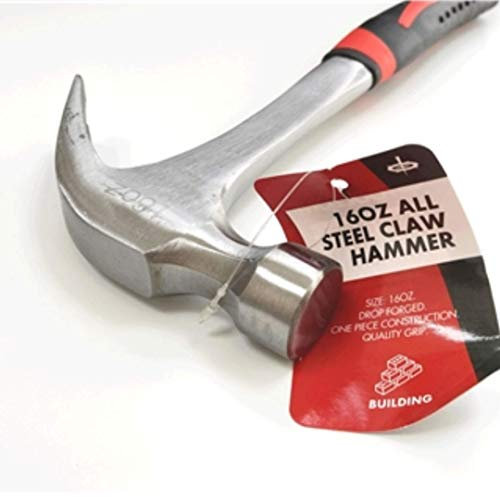 Toolzone 16oz Claw Hammer All Steel Df