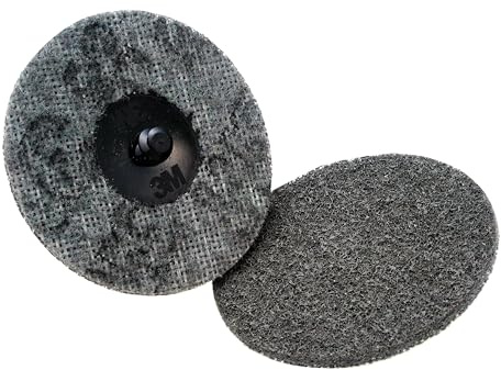 Disco per Il Condizionamento Delle Superfici Scotch-Brite Roloc SC‑DR | 50 mm, S SFN, Grigio, 50 Pezzi
