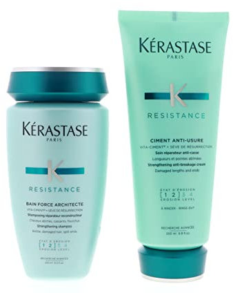 Kerastase Résistance Bain Force Architecte 250ml Ciment Anti-Usure 200ml