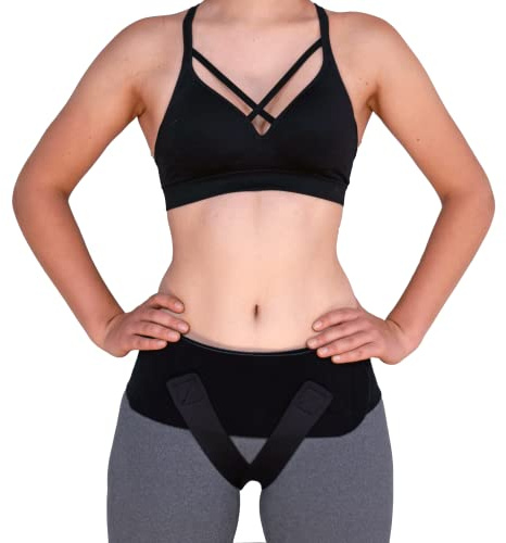 CABEA Babybellyband Original 3-in-1 Pregnancy Belly Band with Groin Straps -Sling, Episiotomy, Pelvic Floor Support, Hernia, and Vulvar Varicosities, SPD, Made in USA - For 45” to 50” Hips (Large)