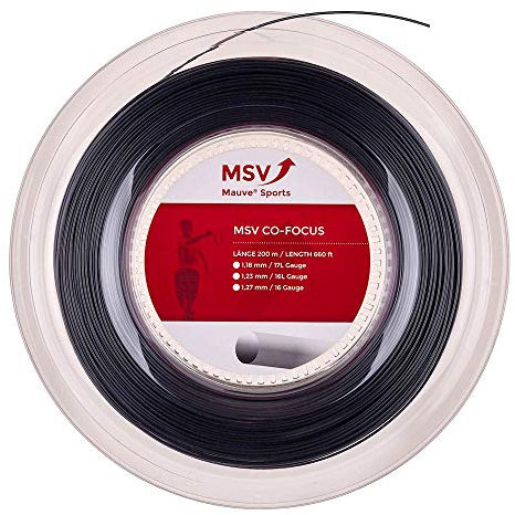 MSV Saitenrolle CO Focus, Schwarz, 200 m, 0355000127800012