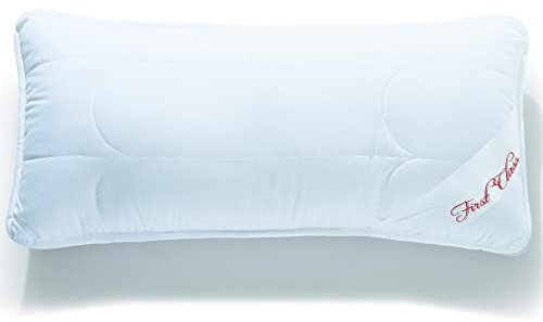 CelinaTex First Class Kopfkissen 40 x 80 cm Mikrofaser Kissen Hohlfaser Nackenkissen atmungsaktiv Kochfest
