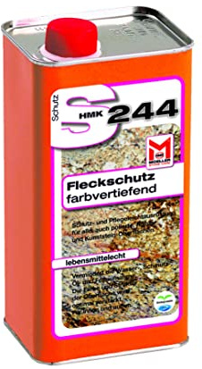Moeller Stone Care - HMK S244 Fleckschutz - farbvertiefend - 10 Liter - Gebrauchsfertige, lösemittelhaltige Spezial-Imprägnierung mit Farbtonvertiefung