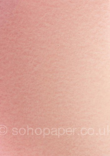 Parchment Card A4 175gsm - Lots of Colours - 25pack - soho Paper (Pink)