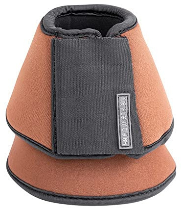 Hufschuhe 1951P aus Neopren von HyImpact, robuster und haltbarer Hufschutz für Ponys und andere Pferde, praktisch und ideal für den täglichen Gebrauch, paarweise zum Verkauf, braun