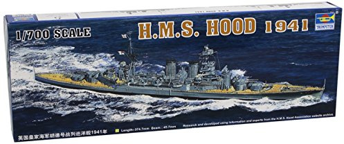 Trumpeter 05740 modellbyggsats H.M.S Hood 1941
