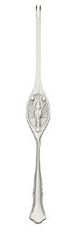 Robbe & Berking Tenedor para marisco Alt-Chippendale (Chapado Macizo en Plata con 150 g)