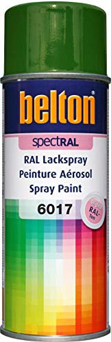 belton spectRAL Lackspray RAL 6017 maigrün, glänzend, 400 ml - Profi-Qualität