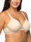 Vanity Fair Women's Full Figure Beauty Back Smoothing Bra, 4 Way Stretch Fabric, Lightly Lined Cups Up to H, Opaque, Damask Neutral, 42C