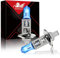 WinPower H1/ P14.5s 100W Halogen Scheinwerferlampen 5000K Warmweiß Fernlicht/Abblendlicht Lampe 12V Auto Motorrad Birne, 2 Stücke