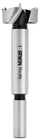 Irwin Tools 1966900 Irwin Marples Wood Drilling Forstner Bit, 1,