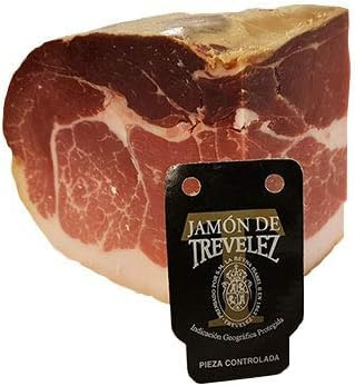 Jambon Serrano SANS ADDITIFS 1 KG désossé Trevelez 23 mois Etiqueta Negra