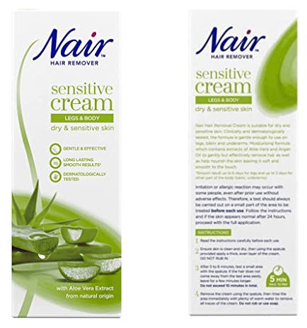 Nair Sensitive Hair Removal Cream 100ml