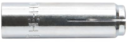 INDEX Fixing Systems HE-HO - Pack de 50 anclajes hembra con cono interior para grandes cargas (recubrimiento cincado, M12 x 50 mm, diámetro de 15 mm)
