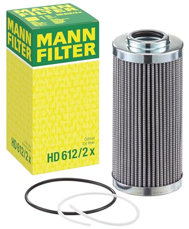 MANN-FILTER, HD 612/2 x Hydraulik | Für Off-Highway, Hydraulikölreinheit, Höchste Filtrationsleistung, Hydraulischer Motorschutz, Echte OE-Technologie