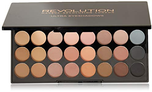 Makeup Revolution, palette di ombretti Ultra 32 Shade Eyeshadow Flawless Matte, da 16 g