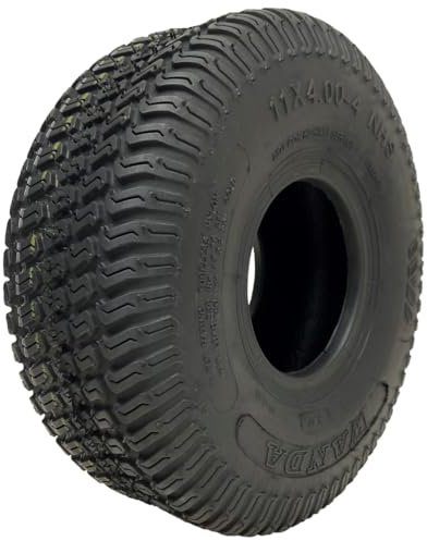 Para la venta uno - 11x4.00-4 neumático del cortacésped de césped de hierba de 4x4