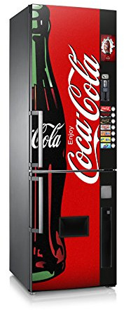 Vinile per frigorifero | Stickers Fridge | Adesivo Frigo | Coke (200 x 70)