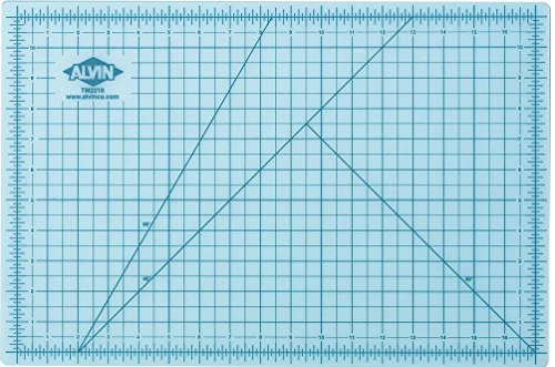ALVIN TM Translucent Cutting Mat 24 x 36 inch | 3mm Layer with Grid on 1 Side | Light Box Compatible - Model TM2236
