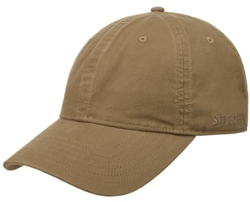 Stetson Ducor Sun Guard Fullcap Herren Baseballcap aus Bio-Baumwolle nachhaltig Frühjahr Sommer Cap mit Sonnenschutz UV 40 Stonewashed-Look Outdoorcap