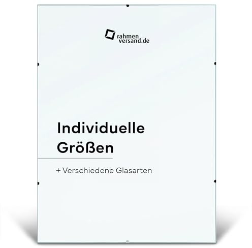 PANORAHMA BILDERRAHMEN Rahmenloser Bilderrahmen 62x93 cm/Glasbilderrahmen zum Aufhängen an der Wand/Bilder Rahmen