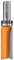 CMT Orange Tools 912.691.11B - Fresa recta hw s 12 d 19x50.8 con rodam.